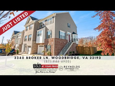 3340 Broker Lane, Woodbridge, VA home video tour