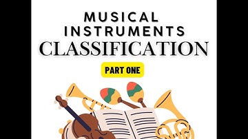 #40 - Classification of musical instruments - part 1 | tutoREal | music basics