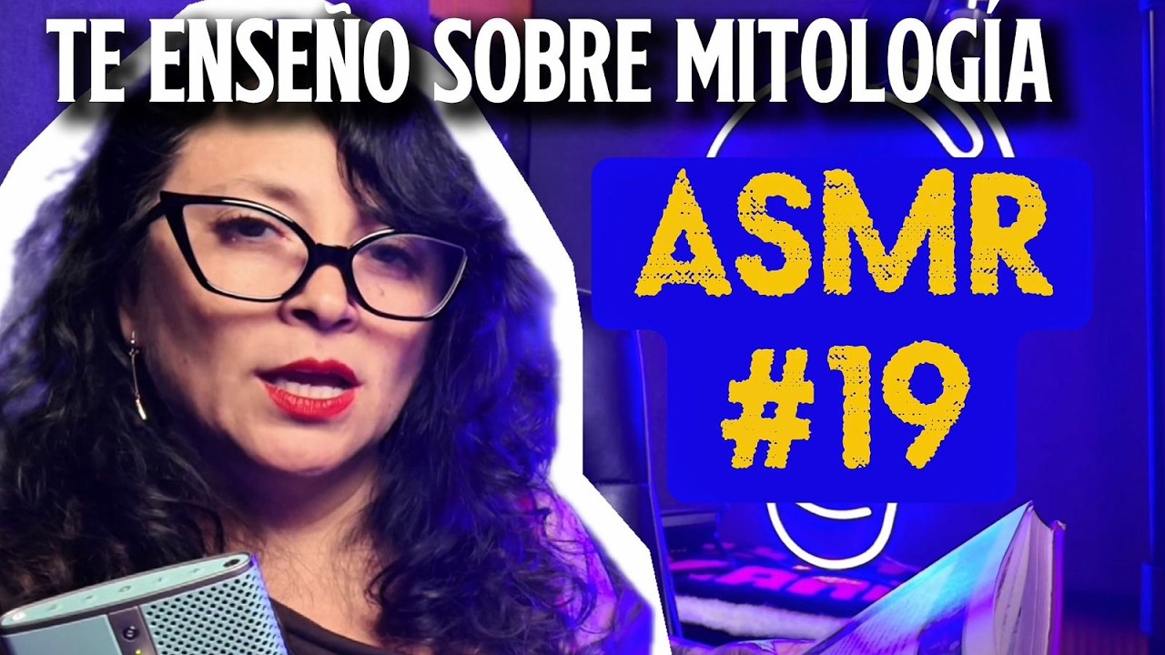 Asmr mitología #19 | Historias para DORMIR en la NOCHE por CRISTINA HERNÁNDEZ 🌙