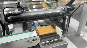 [SW FEEDER 삼우자동화] 소시지 자동공급(멀티박) / Sausage Feeder (Multivac)