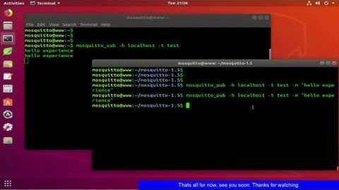 2 Ways To install Mosquitto MQTT Server On Ubuntu 18 04 LTS