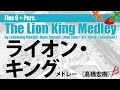 「ライオン・キング」メドレー／レボ・M、ハンス・ジマー、エルトン・ジョン（高橋宏樹）／ The Lion King Medley ( arr. H. Takahashi ) FLMS-87108