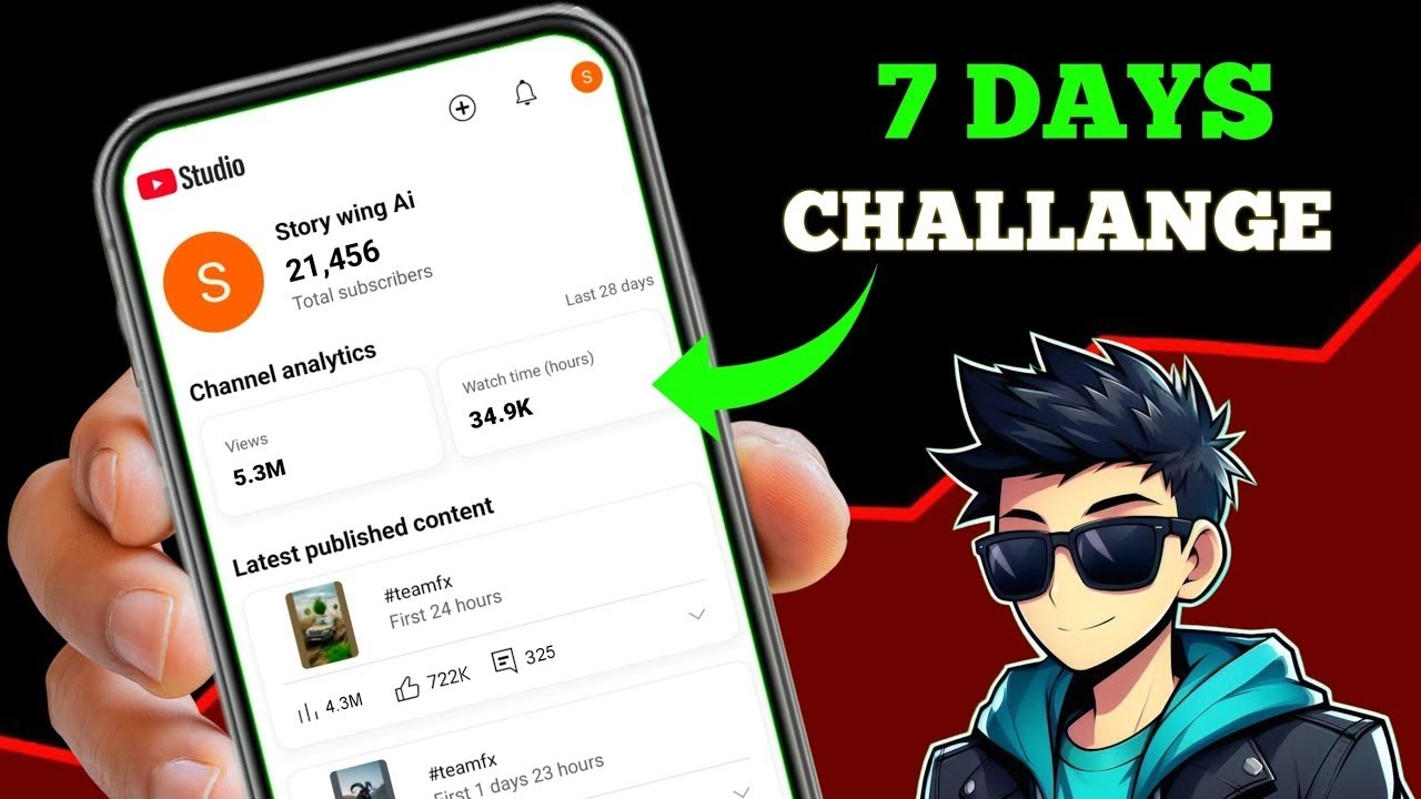 7 Day Shorts Challenge to 1K Subscribers LIVE – 100K+ Views Hack & Real Growth!