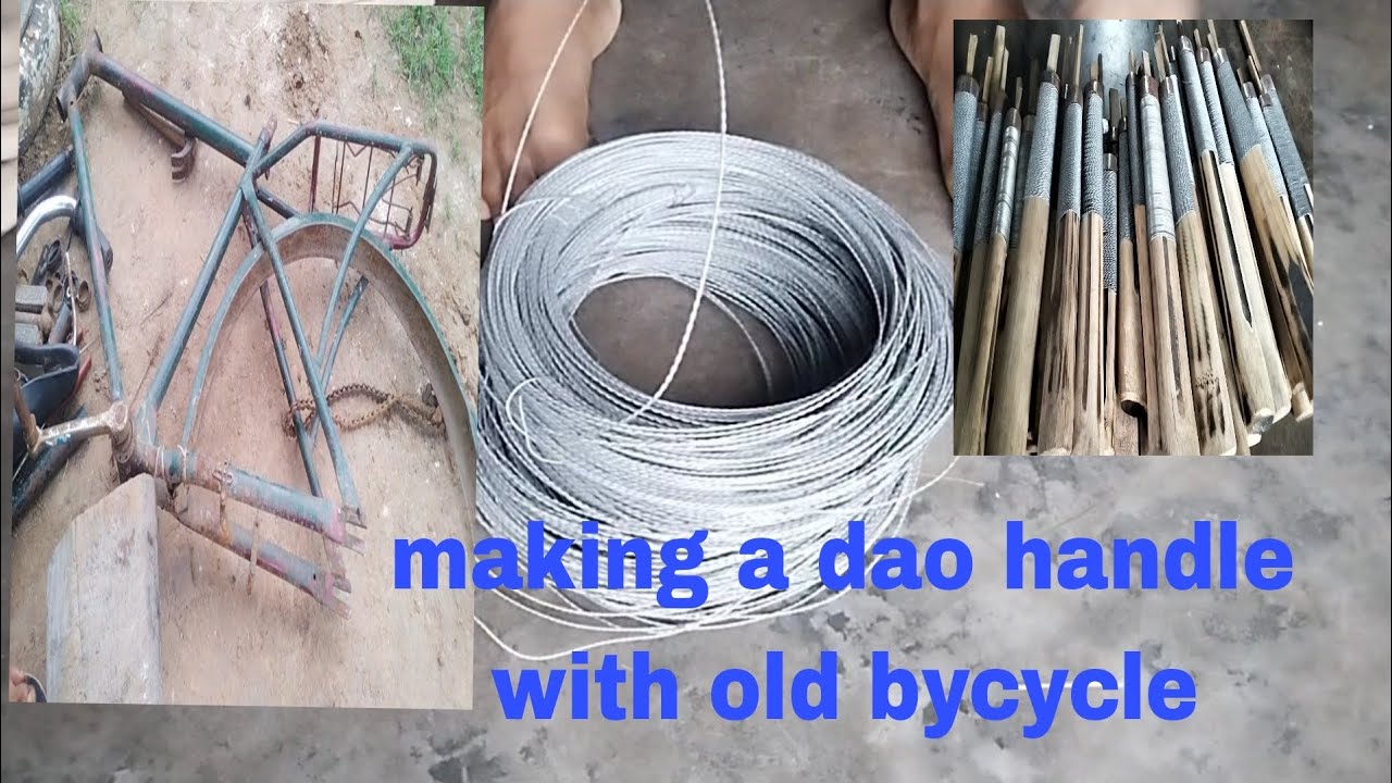 Easily making a #Naga dao handle#at home|🙏🙏🙏