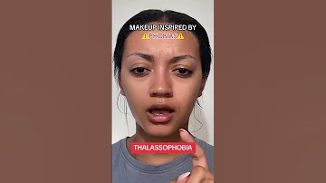Makeup Inspired By Phobias Thalassophobia 