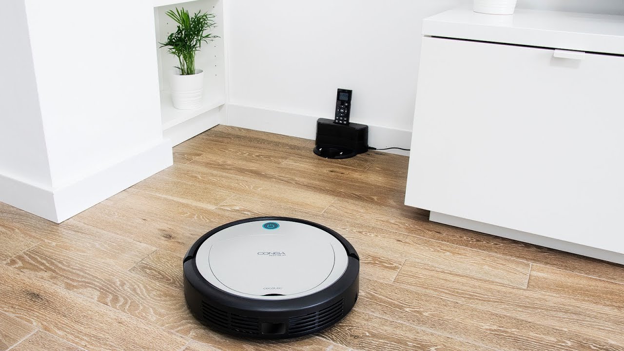 Robot aspirador Conga 899 Slim - YouTube