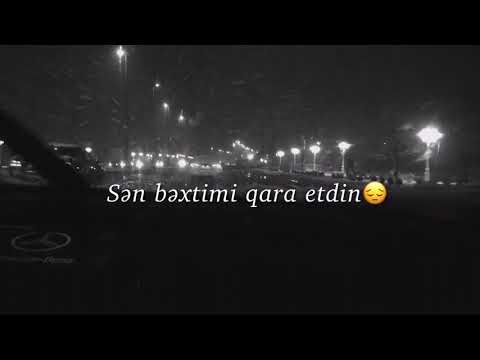 Sən bəxtimi qara etdin.. Ürəyimi yara etdin..Bass