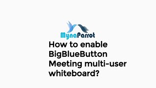 How to enable BigBlueButton Meeting multi-user whiteboard