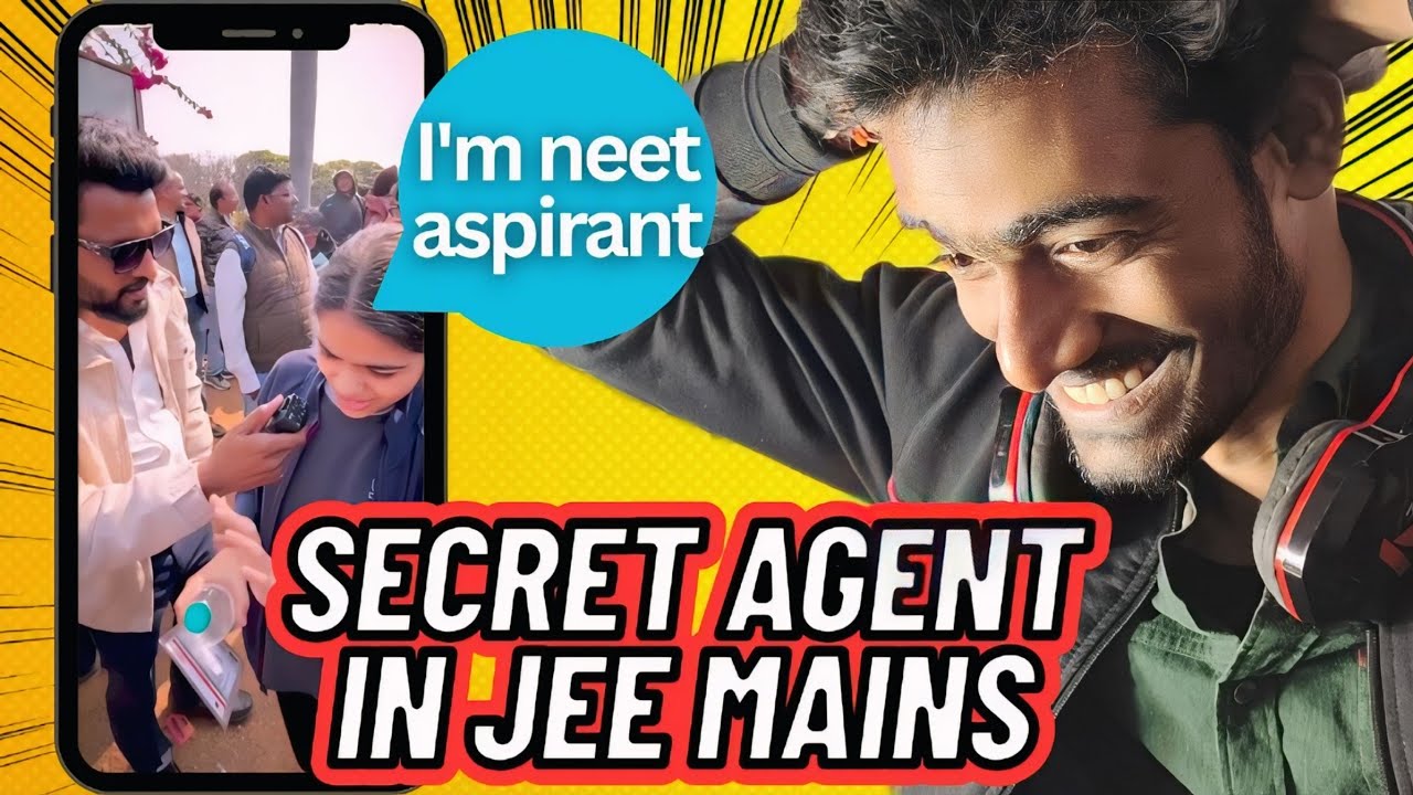 Secret agent found in jee mains | Funniest jee memes 