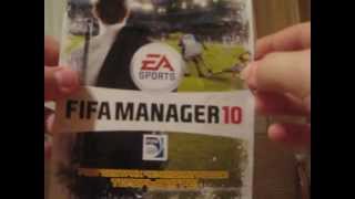 Unbox подарочного издания игры Fifa10