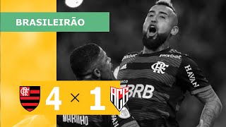 Flamengo 4 x 1 Atlético-GO - Gols - 30/07 - Campeonato Brasileiro 2022
