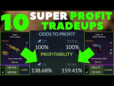 10 MORE MEGA SUPER Profitable, MUST Try NOW CSGO Tradeups!