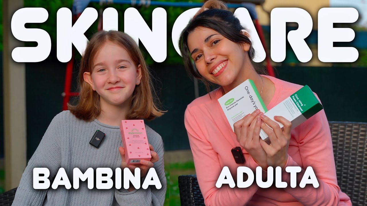 SKINCARE COREANA BAMBINA VS ADULTA