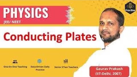 Electric Charges and Fields: Conducting plate by Gaurav Prakash (IIT Delhi), JEE & NEET Physics