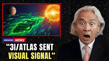 BREAKING: 3I/ATLAS Just Sent a Visual Transmission — The Images Are Horrifying | Michio Kaku