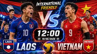 🔴 LAOS vs VIETNAM | High-Flying Tactical Spikes Battles Defiant Monster Blocks | Men's Volleyball
