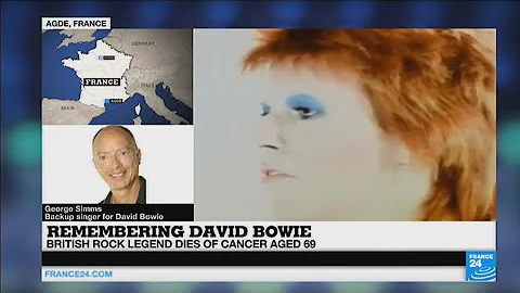 What was it like to work with the rock legend Davi...