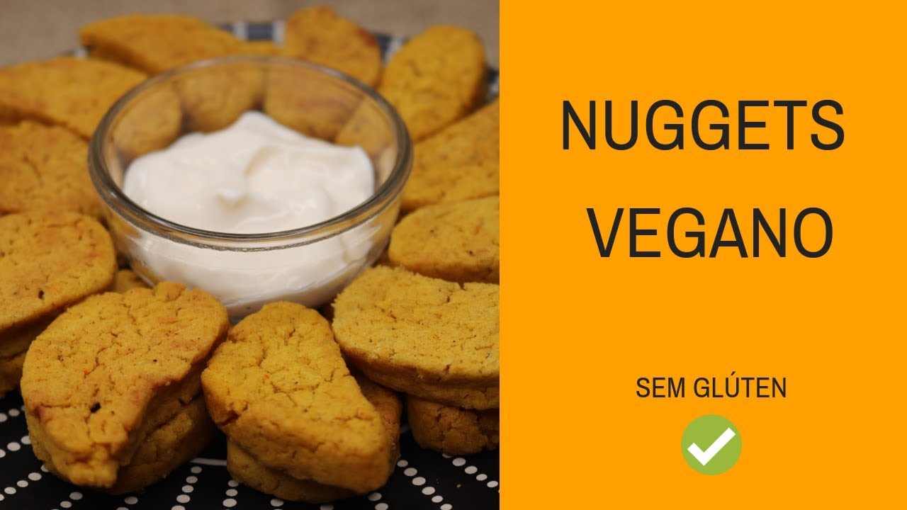 Nugget de Grão de Bico - VEGANO E SEM GLÚTEN