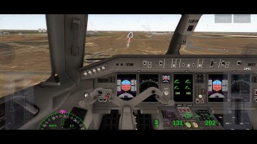 EMBRAER 140 | Wind | Cockpit View | Qualifying Exam License D | Airline Commander
