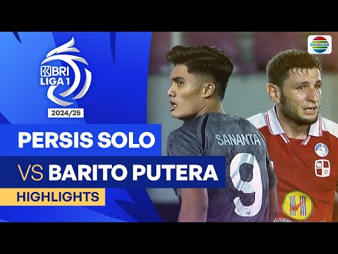 amin89 x HBO4D - Persis Solo VS PS. Barito Putera - Highlights | BRI Liga 1 2024/25