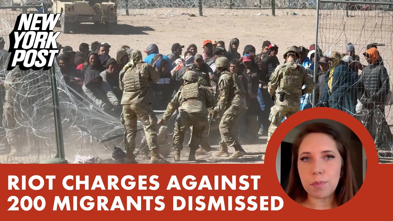 Riot charges dismissed against 200 Illegal Invaders.