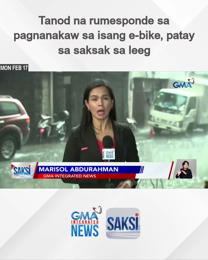 Tanod na rumesponde sa pagnanakaw sa isang e-bike, patay sa saksak sa leeg | Saksi