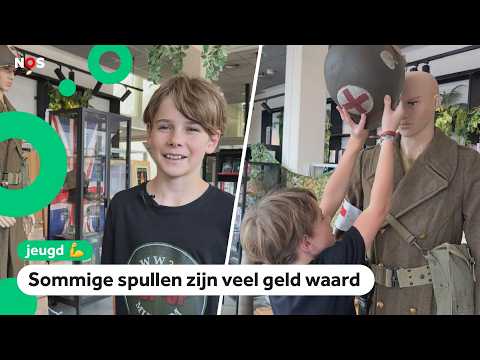 Benjamin heeft zijn eigen tentoonstelling over de Tweede Wereldoorlog