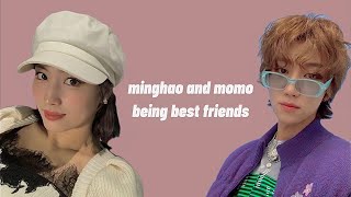 minghao and momo being bestfriends