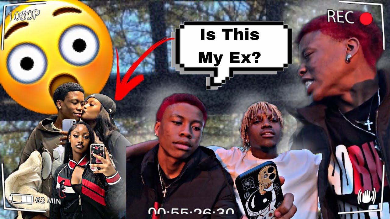 Я поставила на обои бывшую девушку @TheyEnvy_lwazi *Он меня толкнул* 😱👊💔