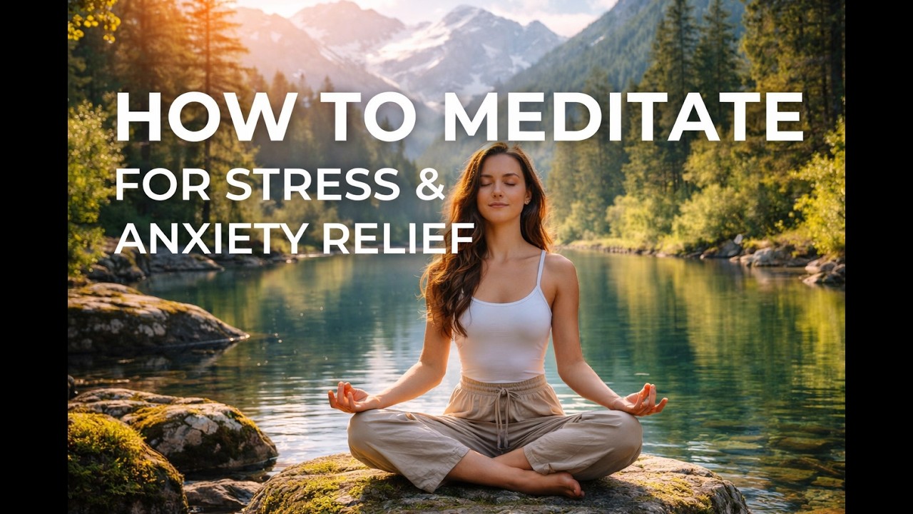 Meditation for Stress & Anxiety Relief 🌙 | Calm Your Mind & Reset Your ...