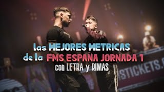 LAS MEJORES METRICAS DE FMS ESPAÑA JORNADA 1(subtitulado con letra y rimas) - Struktur !