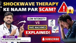 Shockwave Therapy Scam? Fake ED Machines EXPOSED | 13 May 10 PM