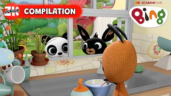 Flop’s Funniest Moments! 😂🐰 Bing's Clever Sidekick! | Bing Clip Compilation | ZeeKay Junior