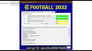 Get efootball 22 setting file before u download the game screenshot 3