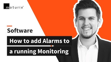 How to add alarms to running monitorings in Maturix In-Situ┃ Maturix® Concrete Monitoring