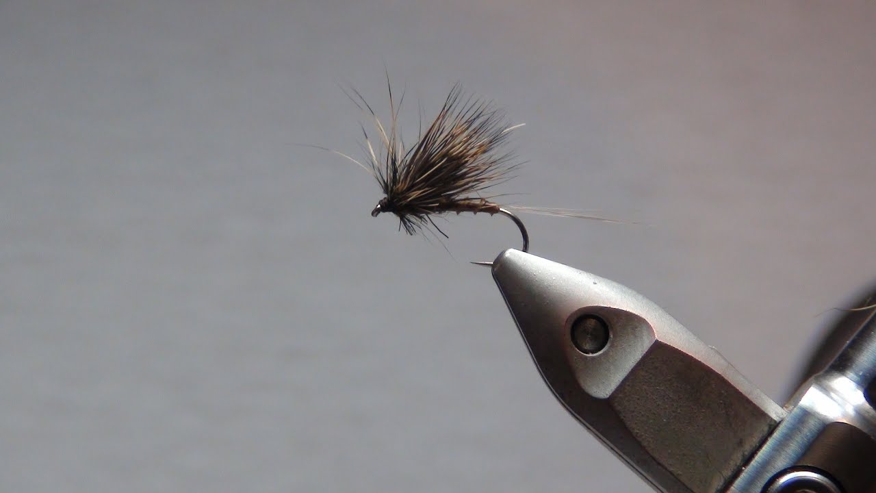 Montage d'une mouche sèche : La March Brown