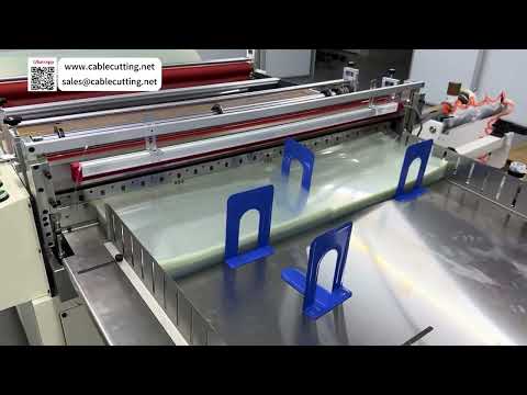 PET Film Slitting and Cross Cutting All In One Web Cutter Systems High Output Setups