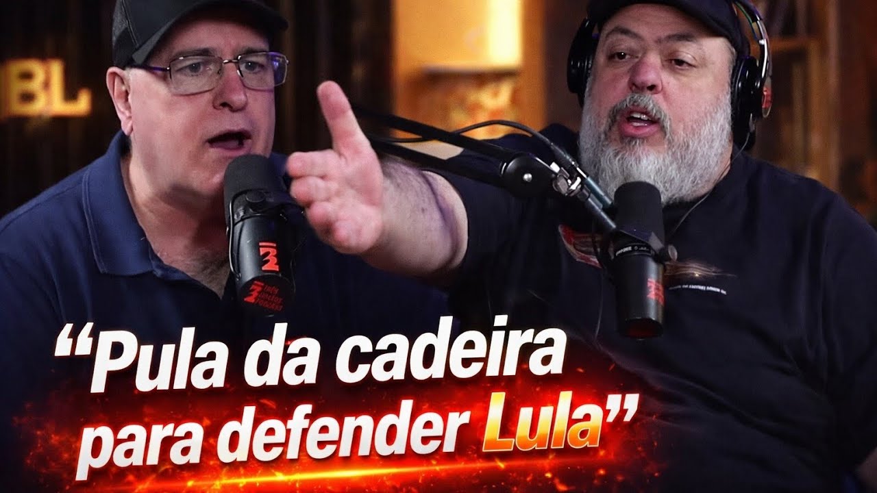 RUBÃO tem DEBATE acalorado com APRESENTADOR ao VIVO 