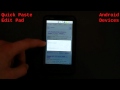 Quick Paste Edit Pad for Android Devices