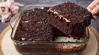 The easiest eggless chocolate cake recipe! super moist and delicious!🍫 screenshot 4
