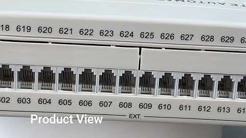 Excelltel PABX CP832 video