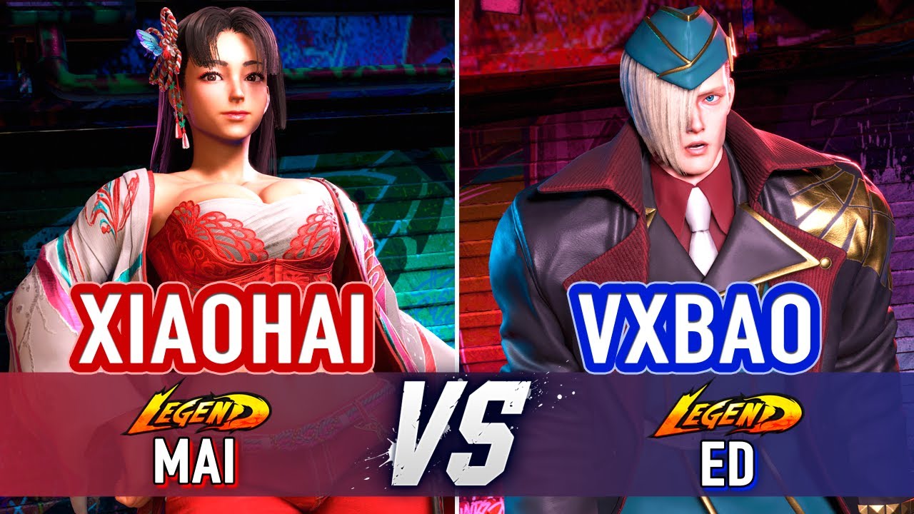 SF6 🤜 Xiaohai (Mai) vs Vxbao (Ed) 🤛 Street Fighter 6 High Level Gameplay