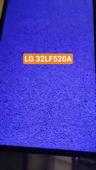 Tv LED LG rusak gambar warna biru || Cukup ganti Komponen 2 saja #electronicmusic #repair