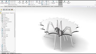 Creating a Unique Table Design Using Solidworks: Step-by-Step Tutorial | PART 1