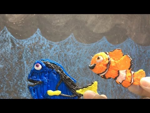 Finding Dory & Nemo! 3D Pen Art!