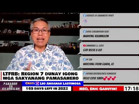 Panahom sa Kilumkilom ni Leo Lastimosa  |  July 15, 2022