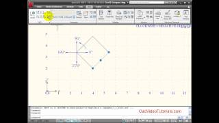 AutoCAD Tutorial 2012 - WCS World Coordinate Sustem and UCS User Coordinate System
