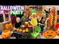 Costume Party & Spooky Haunted House Halloween Skit