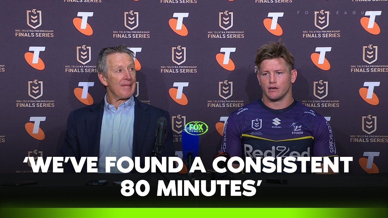 ‘It was a big call’ - Bellamy speaks on Hughes return & grand final prep 👀 | Storm Press Conference