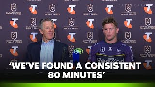 ‘It was a big call’ - Bellamy speaks on Hughes return & grand final prep 👀 | Storm Press Conference